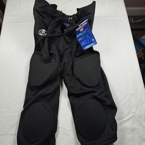 Rawlings Youth NWT‎ Lightweight Integrated Football Pants XL Black